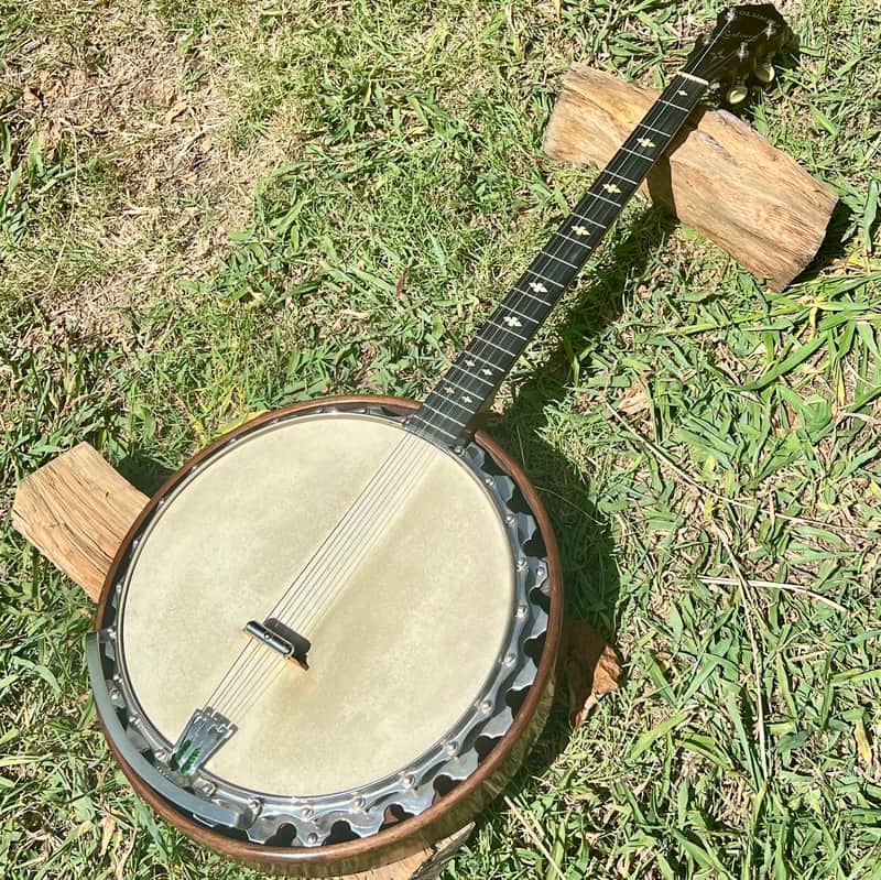 Vintage Ludwig Columbia 1930’s Tenor Banjo - Natural Walnut image 1