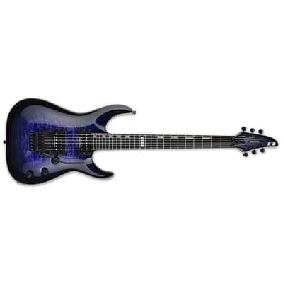 ESP E-II Horizon QM FR Reindeer Blue RDB Electric Guitar + Hard Case B-Stock E2 EII E 2 E II image 2