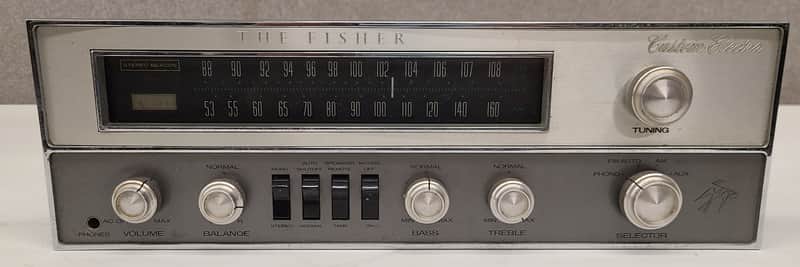 The Fisher Custom Electra 21R Stereo Receiver For Repair image 1