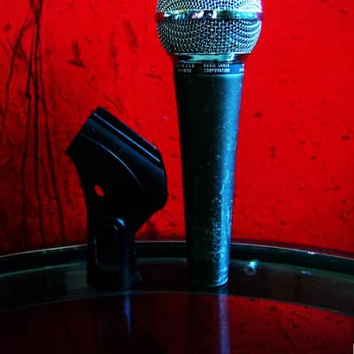 Vintage 1980's Realistic Highball / Shure SM58 Handheld Cardioid Dynamic Microphone Low Z w accessories # 4 image 11