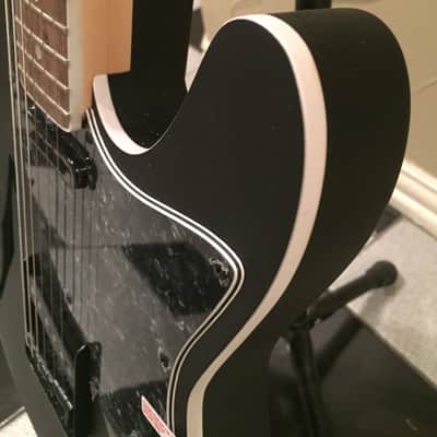 Firefly FFTH Thinline Tele Style Semi Hollow Body Guitar 2020 Satin Black image 7