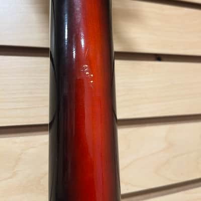 Harmony H17 Silhouette / Bobkat 1965 - Cherry Red Sunburst image 15