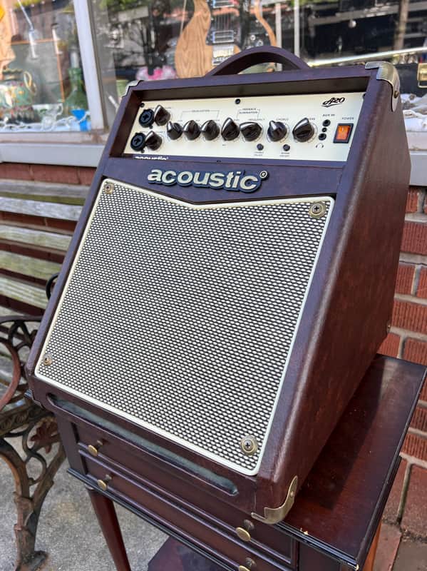 Acoustic A20 20W Acoustic Guitar Amplifier – Vintage-Styled Combo Amp with Chorus & Reverb image 1
