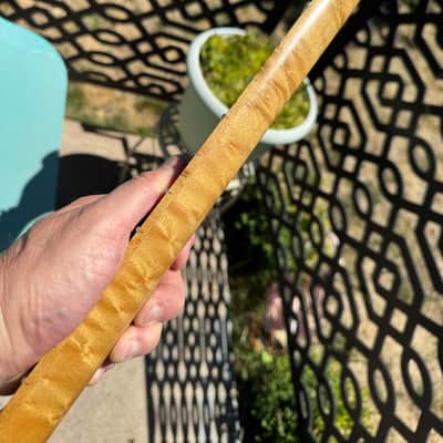 Late 80s Warmoth Telecaster Tele Birdseye Maple Neck Floyd Compound Radius Clapton Profile image 5
