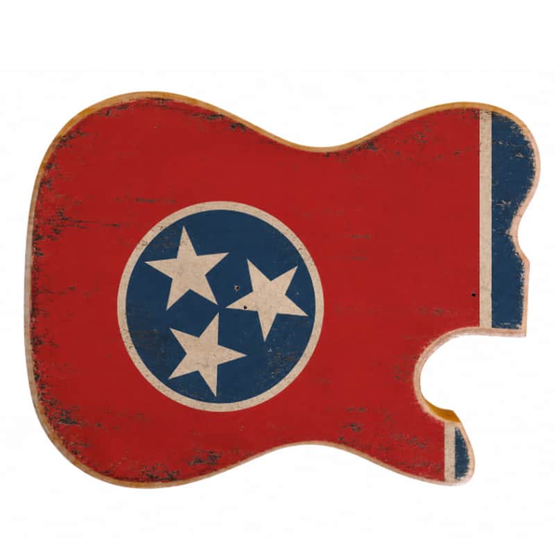 Weymann® "TENNESSEE" - USA Made - Solid Body Electric Guitar image 1