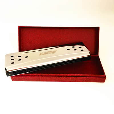24-Hole C&G Key Double-sided Harmonica, 2-in-1 Two-way Tremolo Harmonica image 4