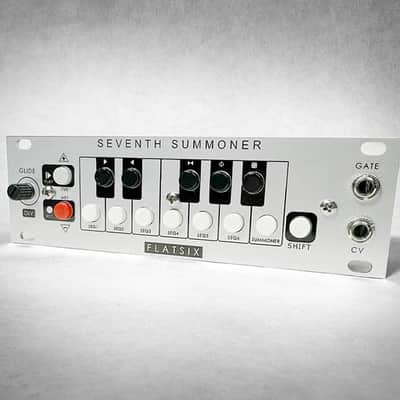 FlatSix Modular Seventh Summoner (Silver) - 1U performance sequencer with 6 sequences & sequence chaining image 5