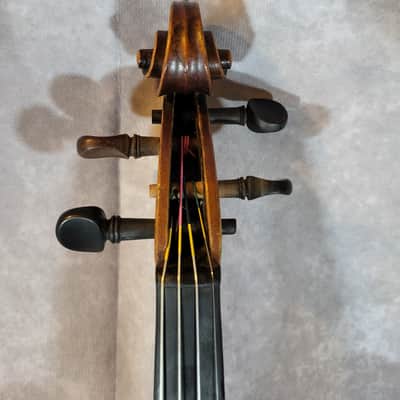 Stradivari Copy – ca. 1910 Masterbuilt 4/4 Violin – Restored image 11