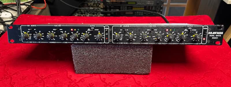 Drawmer Dual noise gate DS 201 90 - Nero image 1