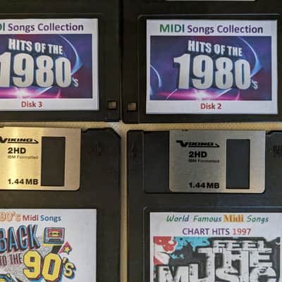 Midi Songs Floppy Disk Collection image 3
