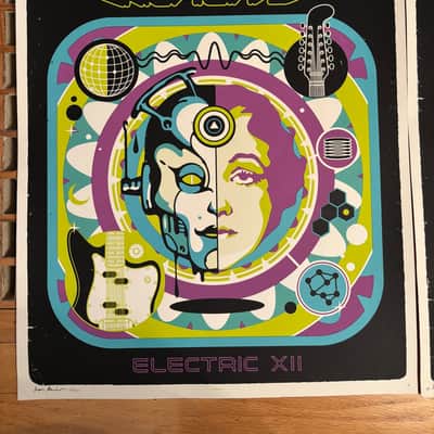 Fender Rare Alternate Reality Sixty-Six Store Promo Poster, Only 300 Made, Ivan Minsloff Set of 5 image 3