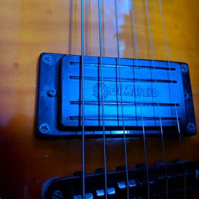 Ernie Ball Music Man Armada  China Copy  Sunburst / Black image 3