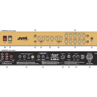 Marshall JVM205H JVM Series 50-Watt Tube Guitar Head image 2