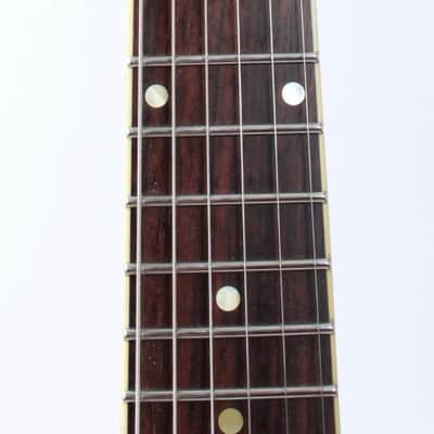 2010s Eastwood Sidejack DLX sunburst matching headstock image 4