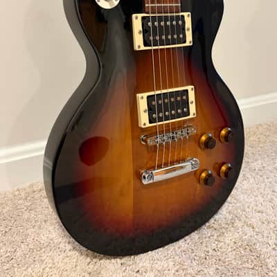 Richmond VA Guitar Works Les Paul Slash Clone Early 2000's yellow/black burst image 4