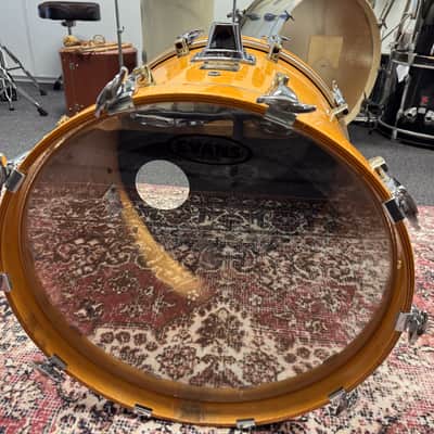 20" x 16" Yamaha Maple Custom MBD1020 Bassdrum Vintage Natural image 24