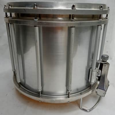 Pearl 12x14" Championship Maple FFX Marching Snare Drum Chrome Wrap Free Floatng image 6