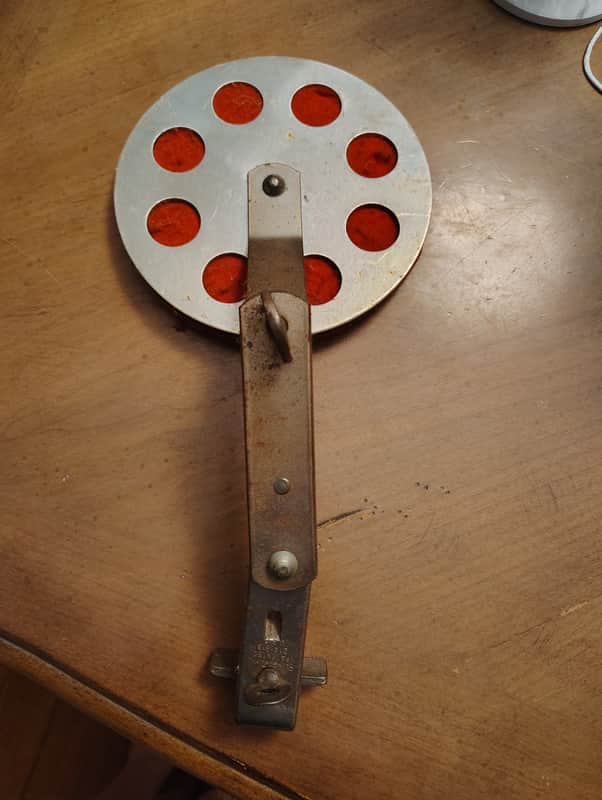 Slingerland Rim Mount External Bass Drum Muffler 1950's/60's image 1