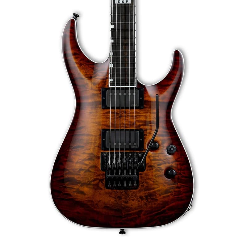 ESP E-II Horizon FR-II Electric Guitar w/ EMG - Tiger Eye Sunburst - B-Stock image 1