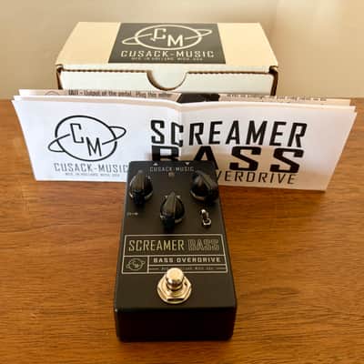 Cusack Music Screamer Bass Overdrive 2010s - Black image 2