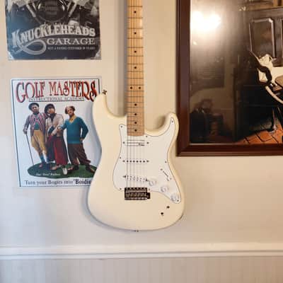 Fender Ed O'Brien Signature EOB Stratocaster 2018 Olympic White w/SKB case image 1