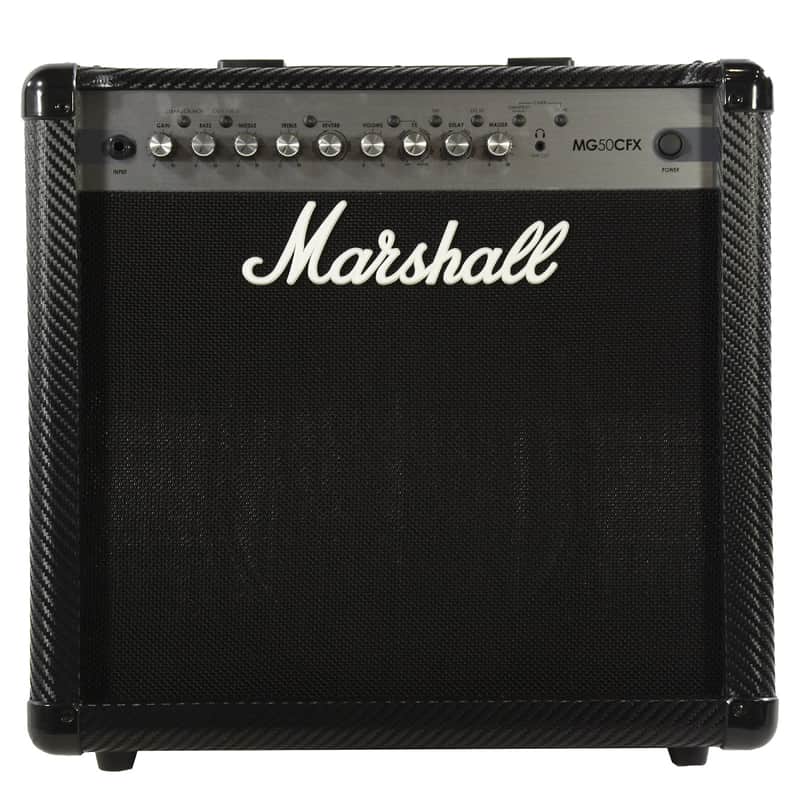 Marshall MG Carbon Fiber MG50CFX 2-Channel 50-Watt 1x12" Solid State Guitar Combo 2011 - 2018 image 1