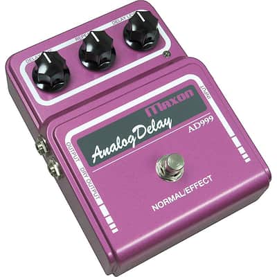 Maxon AD-999 Analog Delay Guitar Effects Pedal Regular image 3