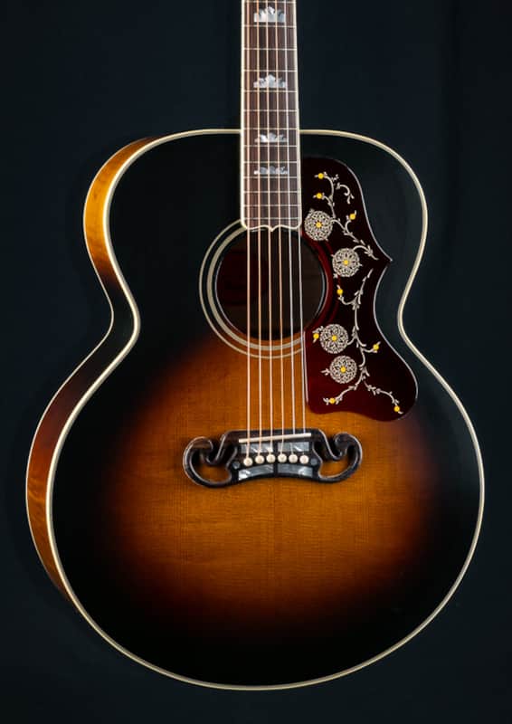 Gibson Custom 1957 SJ-200 Reissue Sunburst Flamed Maple and Torrefied Sitka Spruce VOS Super Jumbo (2024)