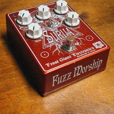 Frost Giant Electronics Surya Saturated Fuzz Destroyer 2018 - Red image 1