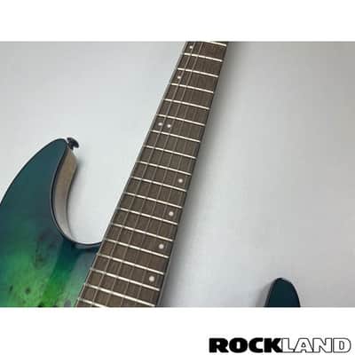 Schecter C-6 FR Pro Aqua Burst image 12