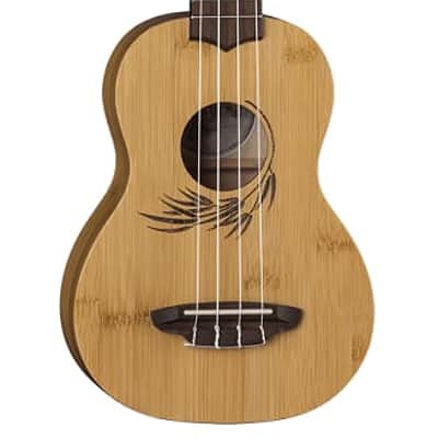 Luna Bamboo Soprano Ukulele w/Gigbag image 11