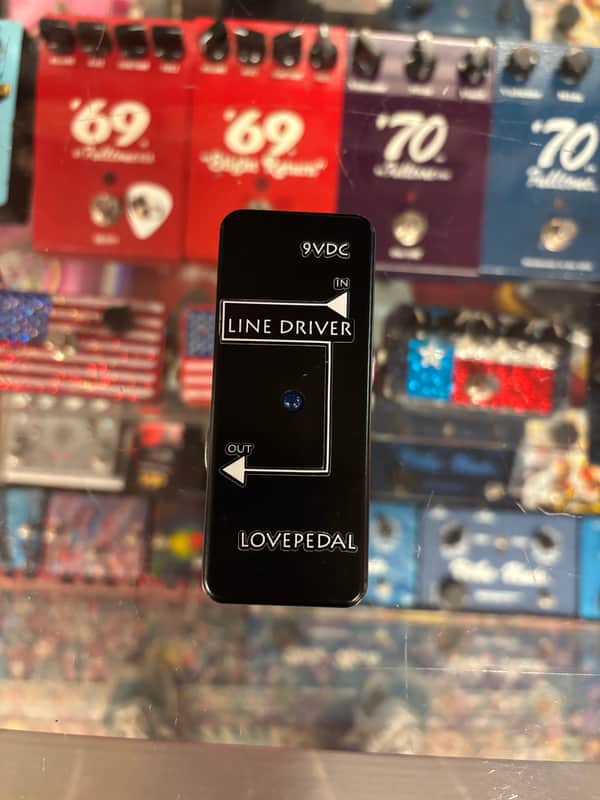 Lovepedal Line Driver mini buffer Black image 1