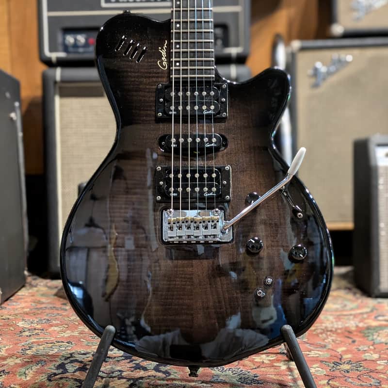Godin xtSA 2016 - Trans Black image 1