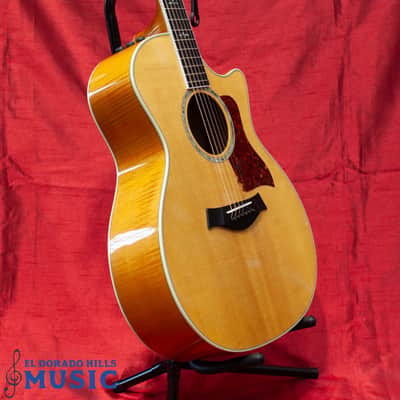 2003 Taylor 614CE Tri-Back with Flame Maple Neck ES2 Electronics Preowned image 2