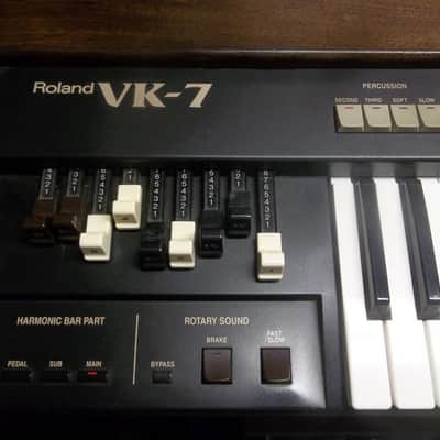Roland VK-7 Combo Organ Replacement wood kit - Solid Walnut image 12