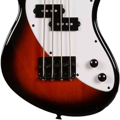 Kala 4-String Electric UBass Ukulele, Right-Handed - Tobacco Burst (SB-TB-FS) image 2