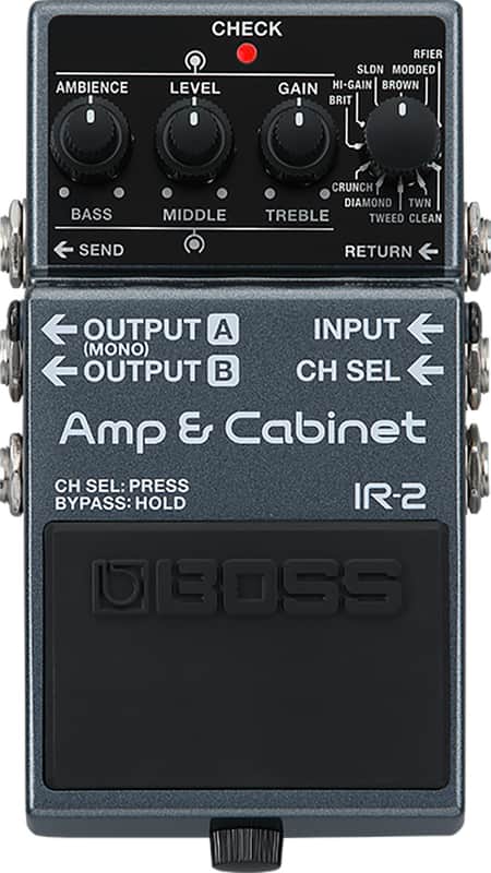 BOSS IR-2 Amp & Cabinet Pedal image 1