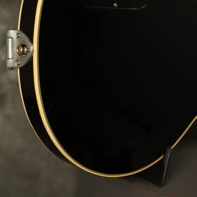 1957 Gibson Les Paul Custom Black w/original Bigsby + "Fretless Wonder" HANG TAG image 20