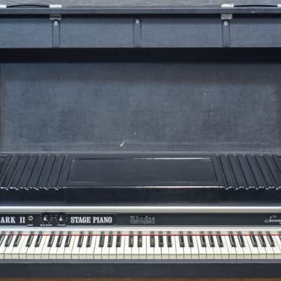 Fender Rhodes Mark II Stage Piano Seventy Three Electric Suitcase Piano #K770300 image 11