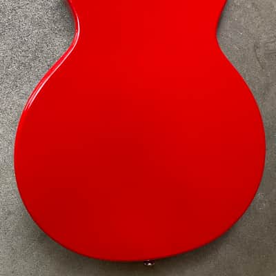 2017 Gibson S Series M2 Guitar Melody Maker Les Paul Junior Bright Cherry Red image 6