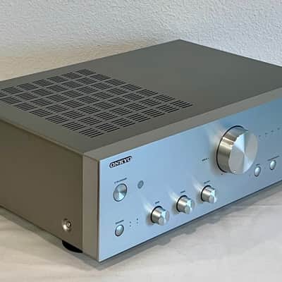 Onyko A-9150 120 Watt Stereo Integrated Stereo Amplifier Silver, Mint Condition, Works Flawlessly Sounds Amazing ! image 9