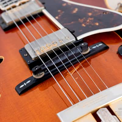 1970 Gibson L-5 CES Vintage Electric Archtop Sunburst w/ T Tops, Case image 10
