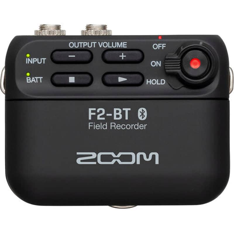 Zoom F2-BT Ultracompact Bluetooth-Enabled Portable Field Recorder with Lavalier Microphone image 1