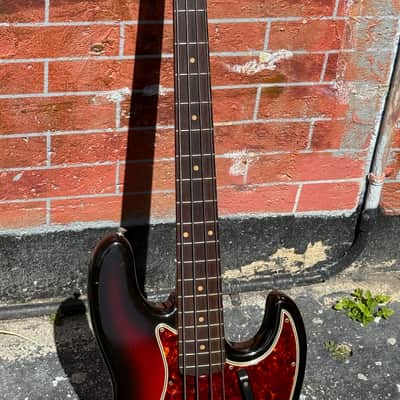 Fender Jazz Bass 1961 - 1 Family owned a 100% untouched 3-knob Slab Neck still sporting its original strings ! image 9