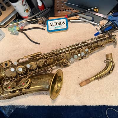 Early Selmer Mark VI Alto Saxophone 1955 Fresh Overhaul image 2