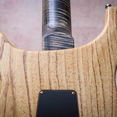 PRS USA Paul Reed Smith Wood Library Custom 24 Artist Top "Charcoal + Ebony" (2016) image 15