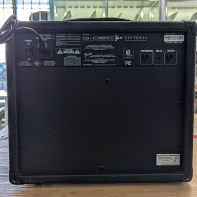Fender G-DEC 3 Fifteen Guitar Digital Entertainment Center 30-Watt 1x8" Guitar Practice Amp 2010 - 2012 - Black image 3