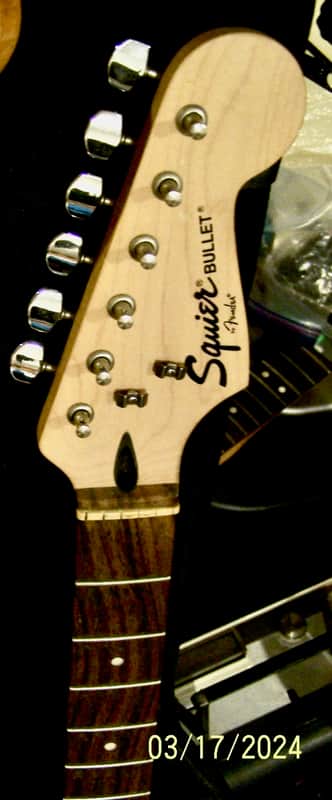 Squier Bullet Stratocaster HH Hardtail Bridge image 1