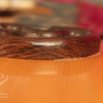 1962 Gibson J-200 Natural/BLONDE with highly figured flame maple back + sides image 24