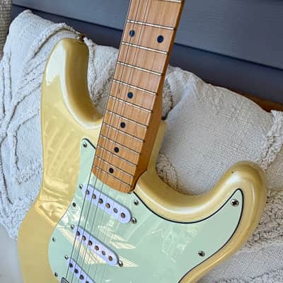 1989 Squier II Stratocaster MIK E9 | Proper Passive™ Electronics | Vintage White | Boutique image 7